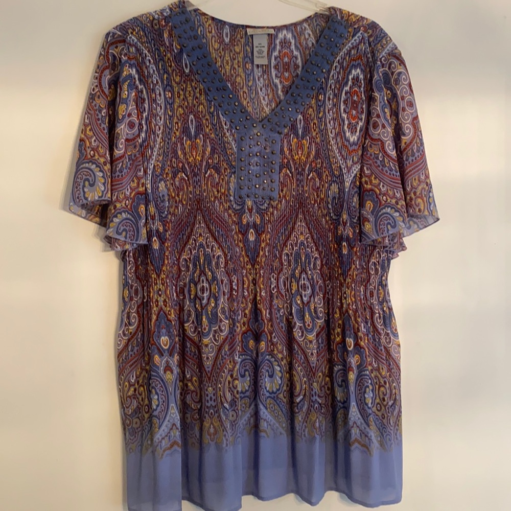 Catherine’s multicolor blouse size 2X 22/24W